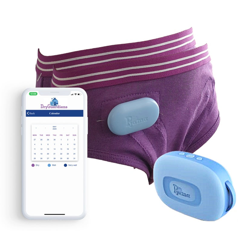 Bedwetting Alarm with Unisex Briefs Underwear, Bed Wetting Alarm, wetting alarm, kids bed wetting alarm, kids bedwetting alarm, bedwetting treatment, bedwetting, enuresis bed alarm, bedwetting pants alarm, childrens bed wetting alarm, alarm system for bed wetting, incontinence underwear, ncontinence pyjamas, Washable Incontinence Pants, child bed wetting solutions, night bed wetting solutions, continence aids, adult bedwetting solutions, adult bedwetting