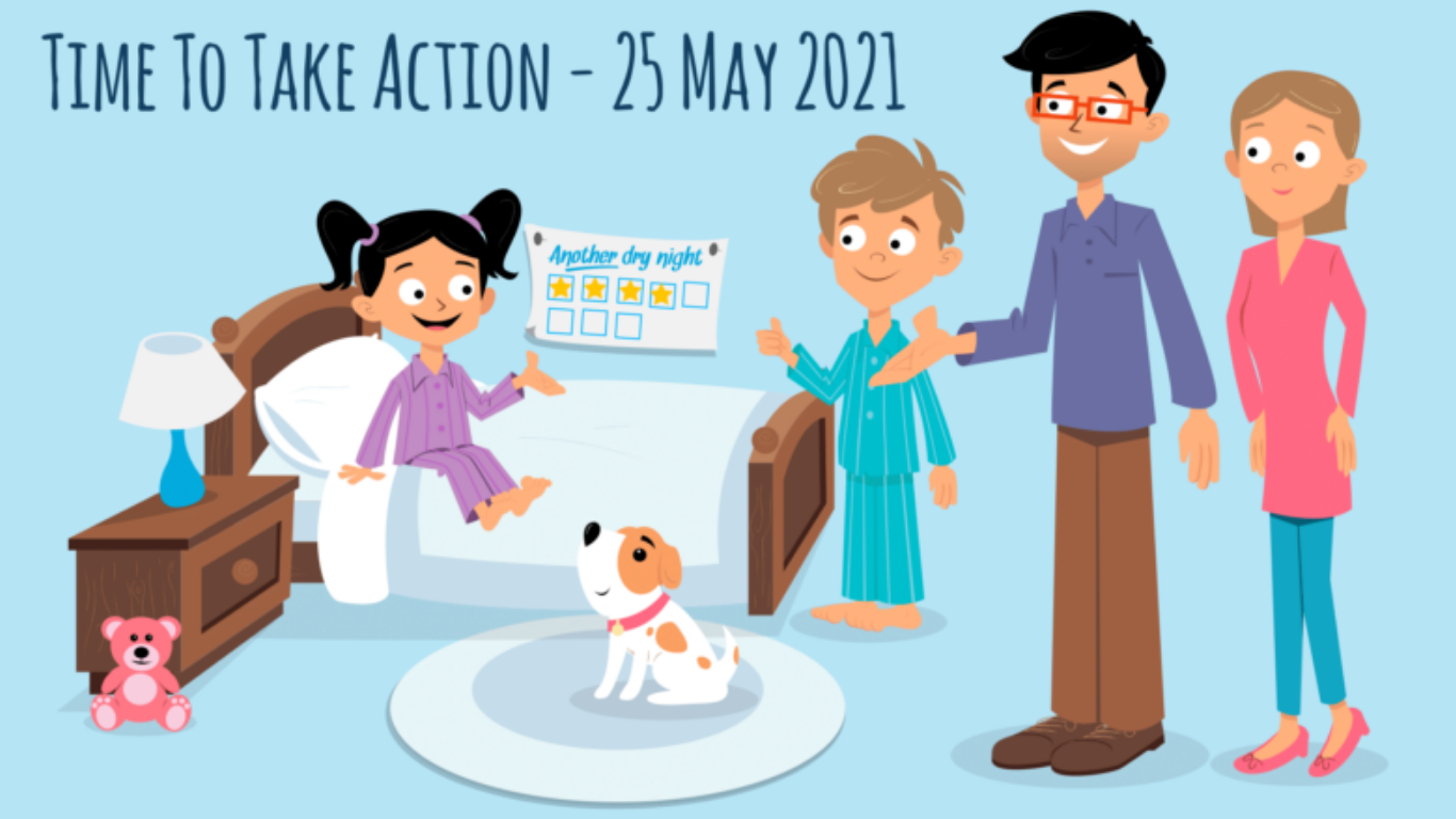 WORLD BEDWETTING DAY 25 MAY 2021