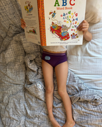 Pjama Bedwetting Treatment KIT - Unisex Briefs Underwear (purple) & Alarm