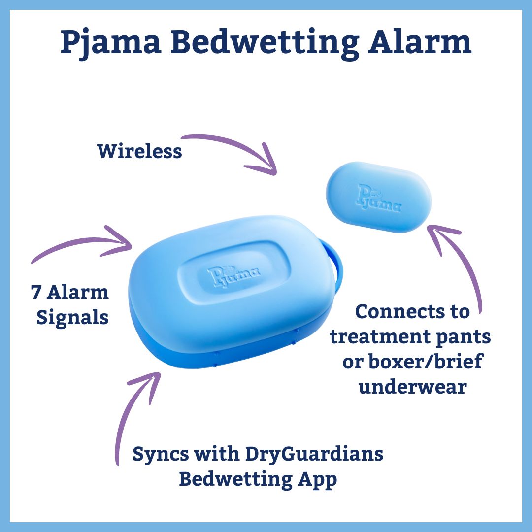 Pjama Bedwetting Treatment Kit - Alarm & Shorts (GREY) Children