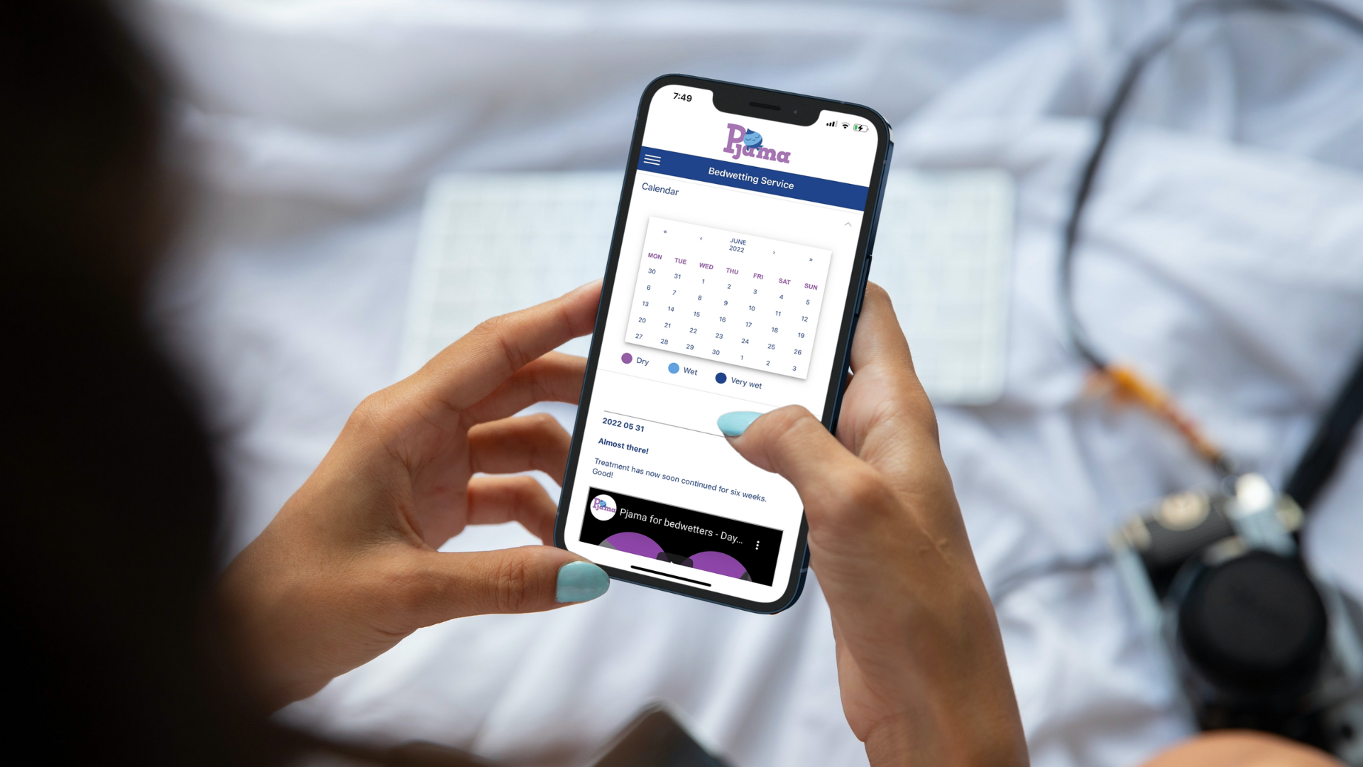 Load video: how the pjama app works