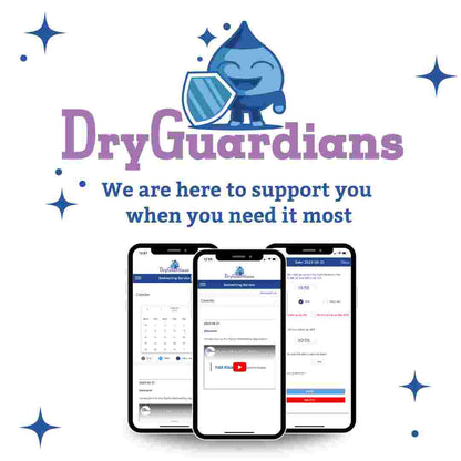 DryGuardians App to support bedwetting treatment when you need it most