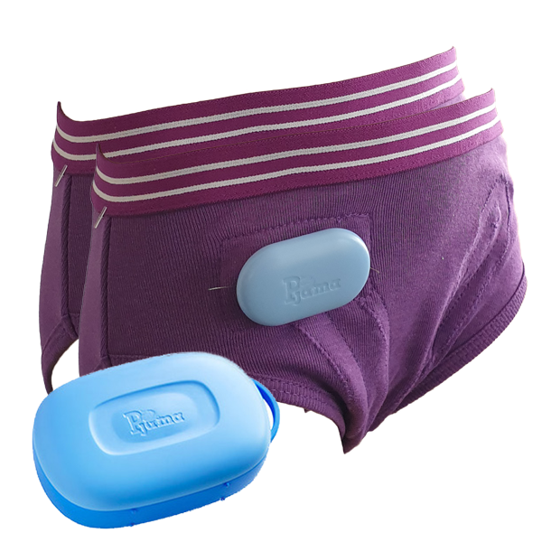 Bedwetting Alarm with Unisex Briefs Underwear, Bed Wetting Alarm, wetting alarm, kids bed wetting alarm, kids bedwetting alarm, bedwetting treatment, bedwetting, enuresis bed alarm, bedwetting pants alarm, childrens bed wetting alarm, alarm system for bed wetting, incontinence underwear, ncontinence pyjamas, Washable Incontinence Pants, child bed wetting solutions, night bed wetting solutions, continence aids, adult bedwetting solutions, adult bedwetting 