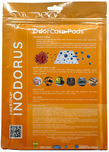 Inodorus® OdorCare Pads (Pack of 4)