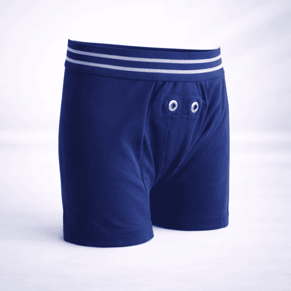 Pjama Bedwetting Treatment Boxer Underwear (dark blue)