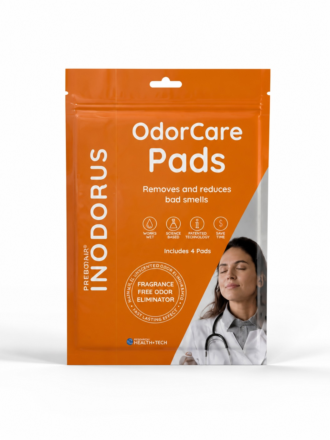 Inodorus® OdorCare Pads (Pack of 4)