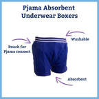 Pjama Absorbent Underwear Boxers