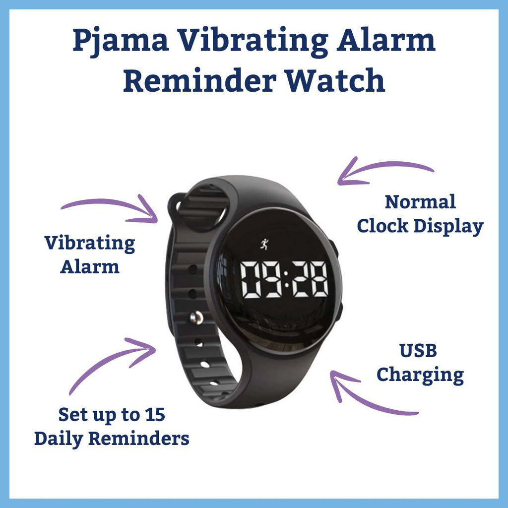 Pjama Vibrating Alarm Reminder Watch